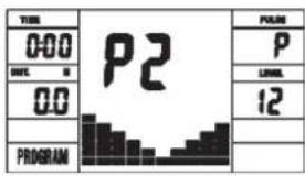 Christopeit CL 2 - Manual Program Programm 1 Rolling Program 2 Valley - 3