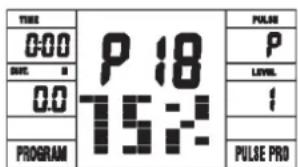 Christopeit CL 2 - Tours/min (RPM) /SPEED (Vitesse): - 10