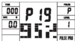 Christopeit CL 2 - Tours/min (RPM) /SPEED (Vitesse): - 11