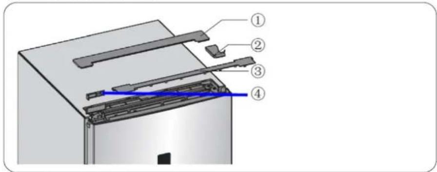 THOMSON THLR 360 WH - CHANGEMENT DU SENS D'OUVERTURE DES PORTES - 1