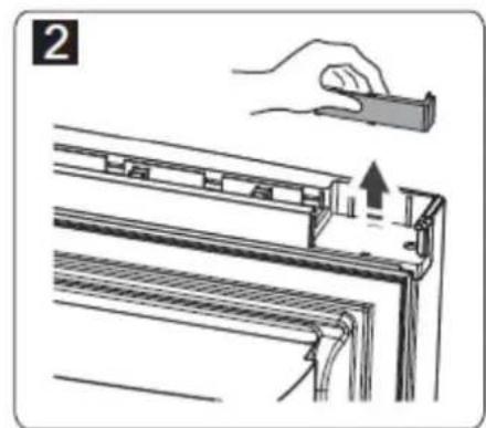 THOMSON THLR 360 WH - CHANGEMENT DU SENS D'OUVERTURE DES PORTES - 3