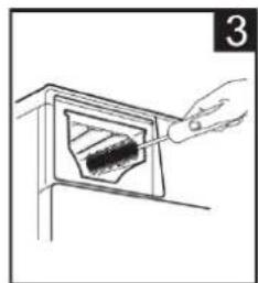 THOMSON TH BI 68140 WD - Nettoyage du tiroir à lessive - 3