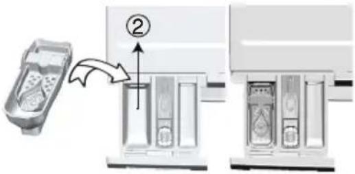 LISTO LF 512L1B - Si le produit contient un réservoir pour lessive liquide: - 1