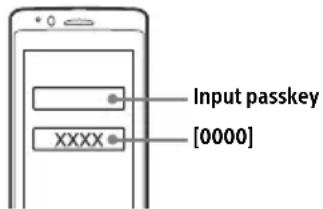 SONY XAVAX1000 - Pairing and connecting with a BLUETOOTH device - 3