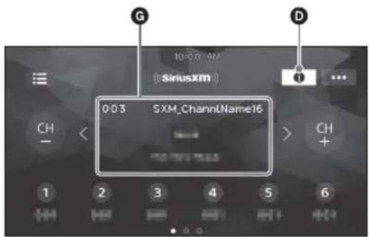 SONY XAVAX1000 - Sintonización de canales para SiriusXM - 2