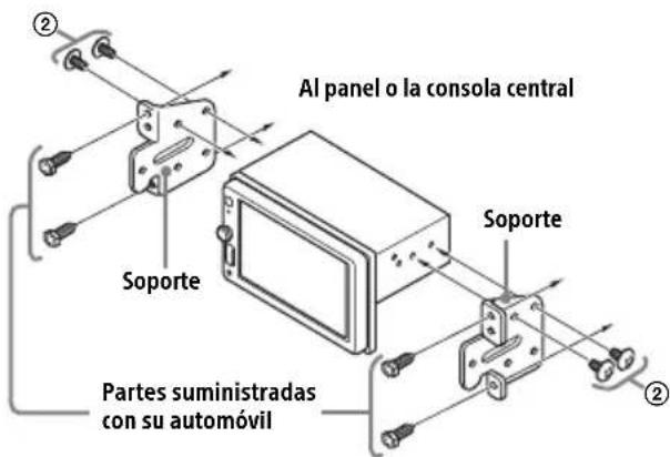 SONY XAVAX1000 - Montaje de la unidad en un automóvil japonés - 1