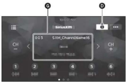 SONY XAVAX1000 - Syntonisation des canaux pour SiriusXM - 2