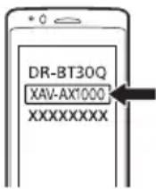 SONY XAVAX1000 - Pairing and connecting with a BLUETOOTH device - 2