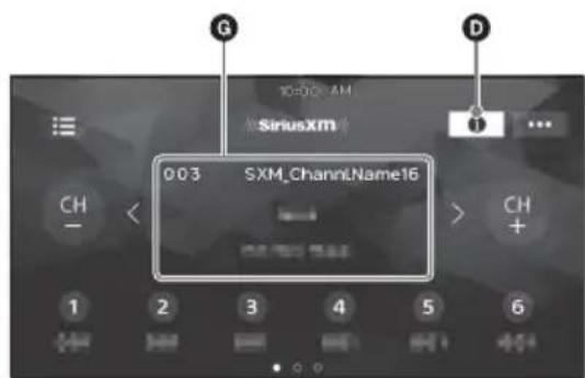 SONY XAVAX1000 - Tuning channels for SiriusXM - 2