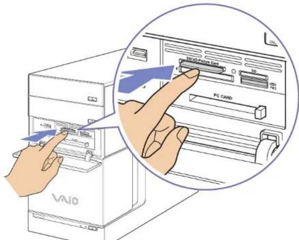 SONY Vaio VGCRC202 - Extraction d'une carte xD Picture Card - 1