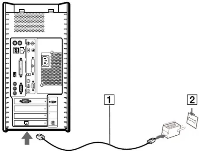 SONY Vaio PCVRX2D - Utilisation du modem - 2