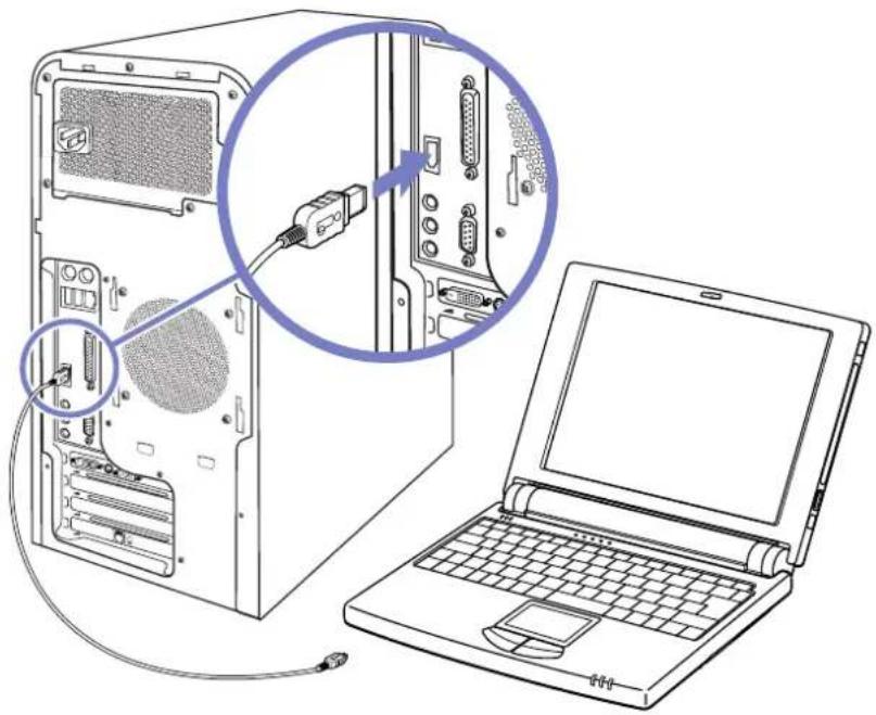SONY Vaio PCVRS123 - Interconnexion de deux ordinateurs VAIO - 1