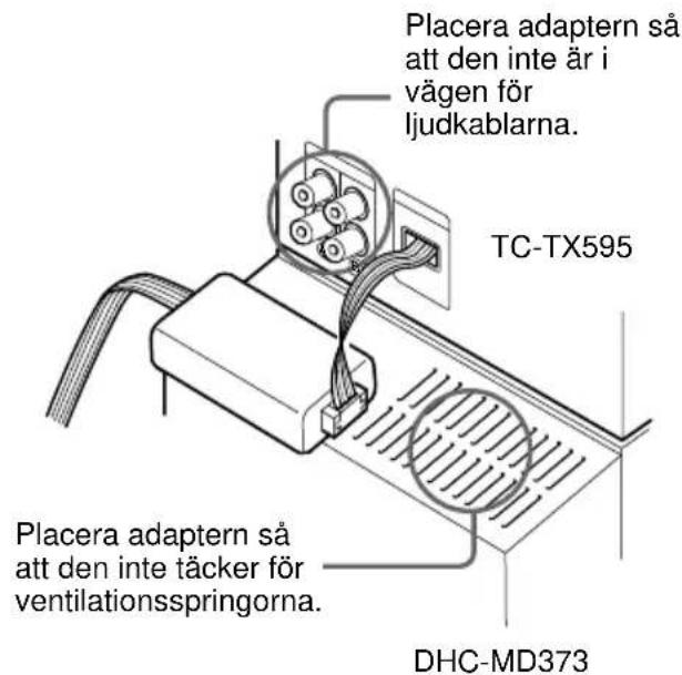SONY TCTX595 - Stereoanläggningar med AU BUS-uttag (DHC-MD313/333) - 2