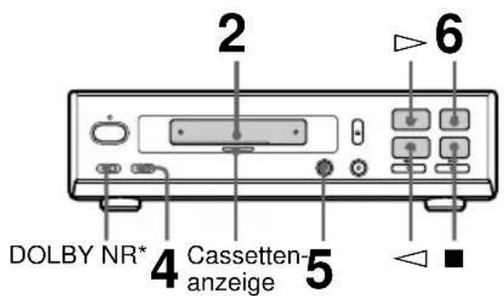 SONY TCTX595 - — CD-TAPE-Synchron-Überspielbetrieb - 1