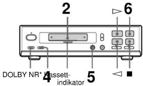 SONY TCTX595 - — Synkroninspelning från CD till kassett - 1
