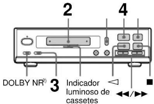 SONY TCTX595 - Reprodução de cassetes - 1
