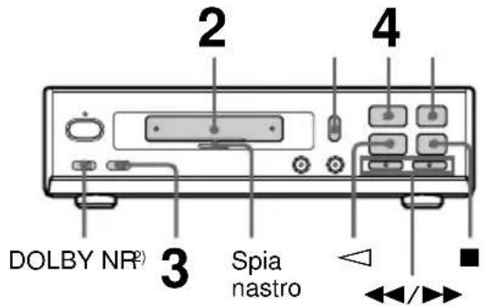 SONY TCTX595 - Riproduzione di nastri - 1