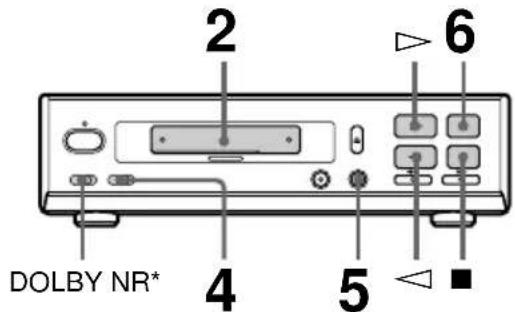 SONY TCTX595 - Gravação manual - 1
