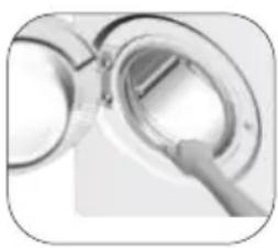 BEKO WTE 7611 BW - Nettoyage du hublot et du tambour - 2