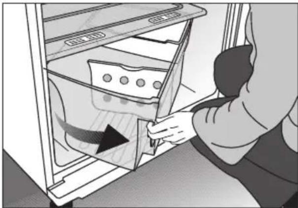 BEKO SS137020X - Utilisation du bac à légumes rotatif (dans certains modèles) - 1