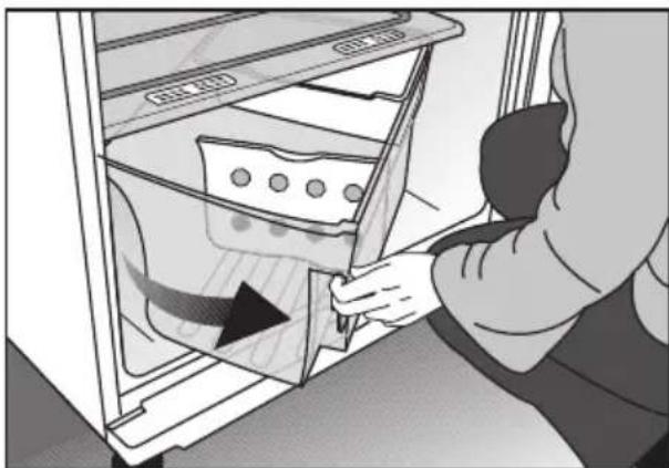 BEKO SS137020X - Bruke den roterbare grønnskapsskuffen (på noen modeller) - 1
