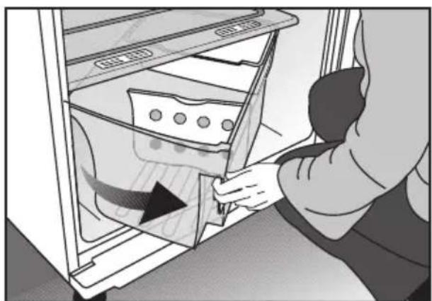 BEKO SS137020X - Usar a gaveta para frutos e legumes giratoria (em algunos modelos) - 1