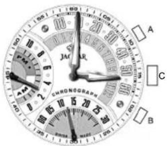 JAGUAR J659 - Setting the time - 1