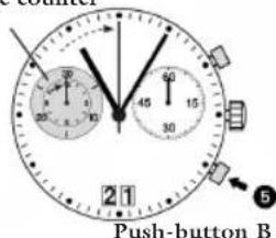 JAGUAR J613 - Chronograph: Intermediate or interval timing - 2