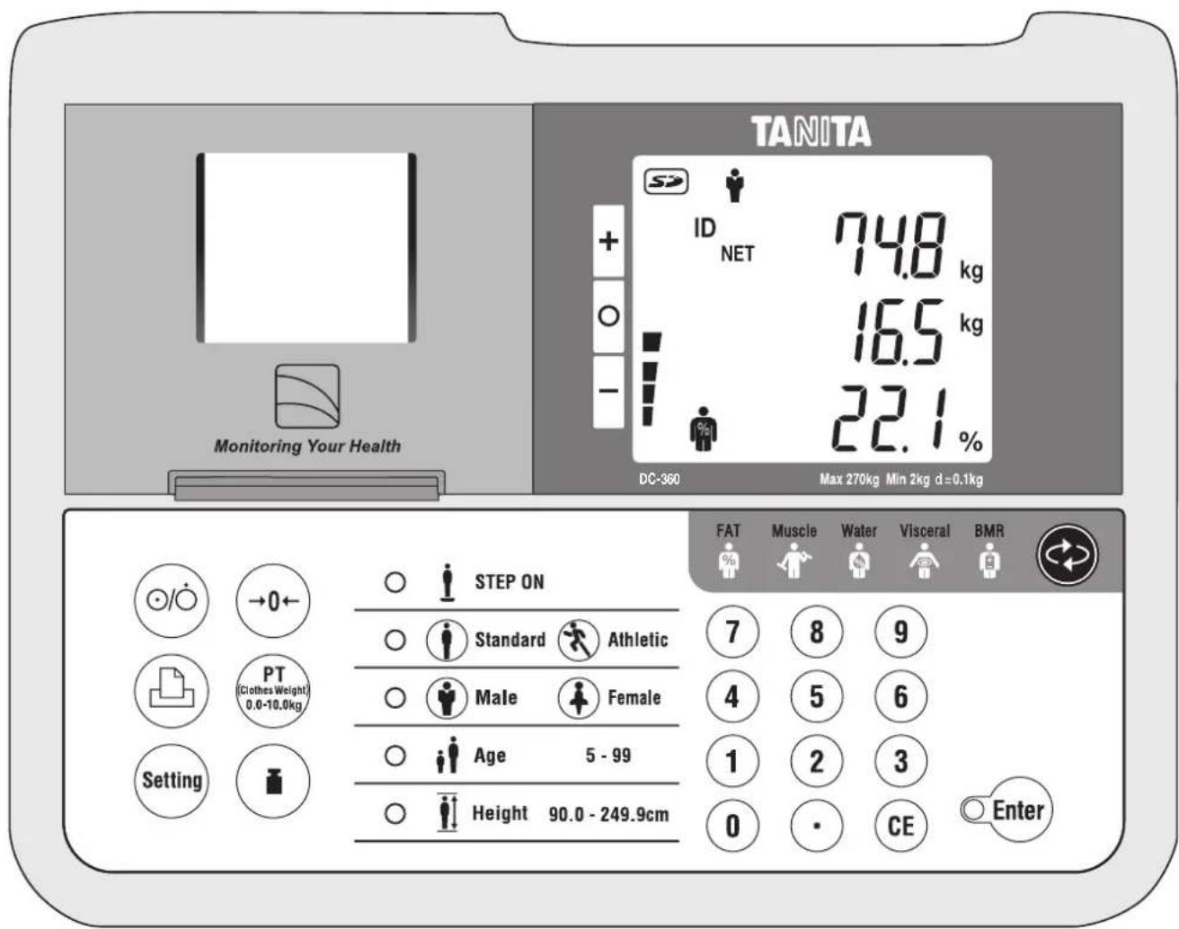 TANITA DC360 - Accessoires - 8