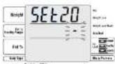 TANITA SC330 - Régler la valeur préréglée de l'élément d'impression (suite de la page 122). - 4
