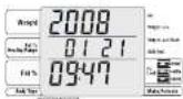TANITA SC330 - Saisir la date et l'heure - 3