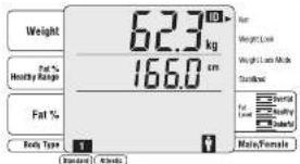 TANITA SC330 - Remarque - 1