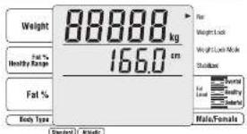 TANITA SC330 - Remarque - 1
