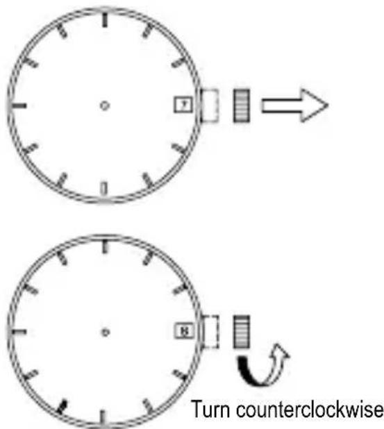 ORIENT Classic FM02002B - HOW TO SET THE DATE [FD(46N)] - 1
