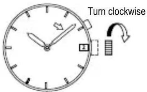 ORIENT Classic FM02002B - HOW TO SET THE TIME &amp; THE DATE [EX(46G)] - 3