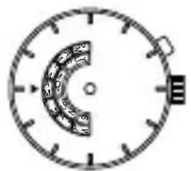 ORIENT Classic ET0T003T - Esempio: passaggio da SUN (domenica) AM a MON (lunedi) AM - 3