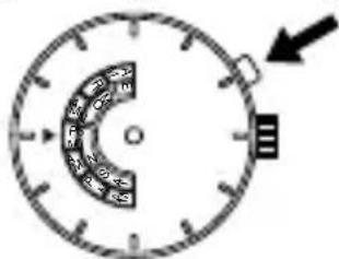 ORIENT Classic ET0T003T - Beispiel: Ändern der Anzeige von SUN AM (Sonntag, Vormittag) auf MON AM (Montag, Vormittag) - 2