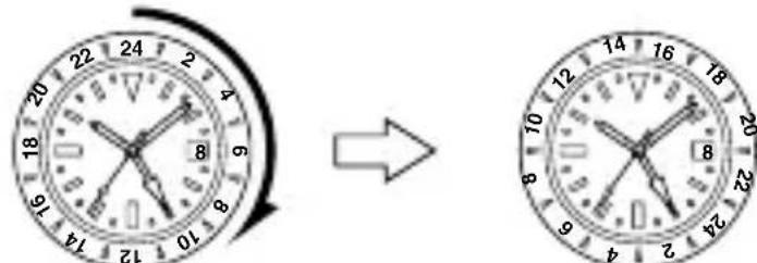 ORIENT Classic ET0T003T - COME USARE LA FUNZIONE DI DOPPIO ORARIO [FE(46P)] - 1
