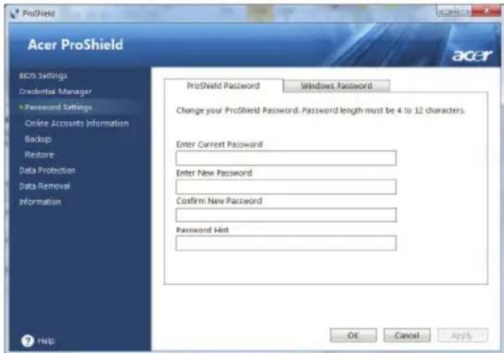 ACER TravelMate 7750G - Credential Manager - 1