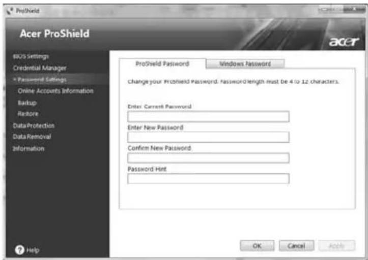 ACER TravelMate 7750G - Legitimationsstyring - 1