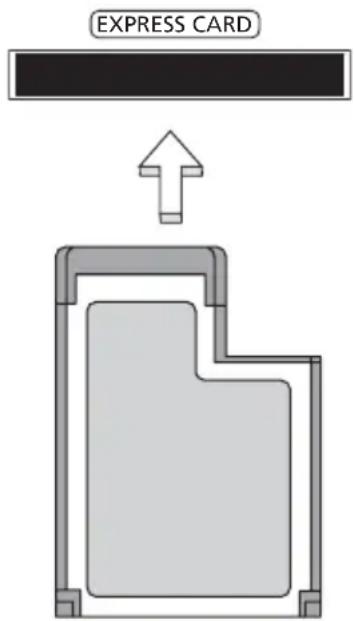 ACER TravelMate 7750G - Einstecken einer ExpressCard - 1