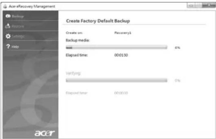 ACER TravelMate 7750G - Een herstelback-up maken (usb-flashdrive) - 6