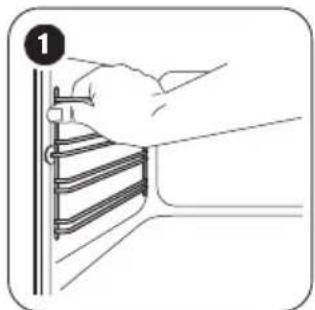 FAURE FZB20601XK - Retrait des supports de grille - 1