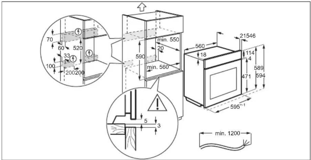 FAURE FOA65802XU - ENCASTREMENT - 2