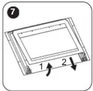 FAURE FFQ27908WK - Nettoyage de la porte du four - 7