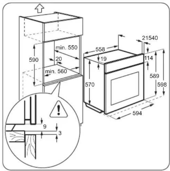 FAURE FFQ27908WK - Installation - 3