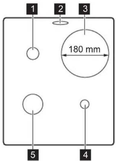 FAURE FCM6509CWA - Description de la table de cuisson - 1