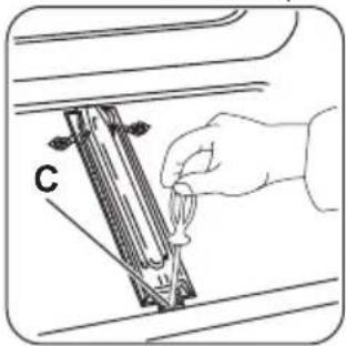 FAURE FCG6109CWA - Remplacement de l'injecteur du four - 2