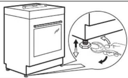 FAURE FCG6109CWA - Remplacement de l'injecteur du gril à gaz - 3