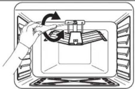 FAURE FCG6109CWA - Remplacement de l'injecteur du gril à gaz - 2